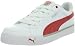 [プーマ] PUMA コートポイントJ BG 352529  07 (ホワイト/ビター スウィート/スチール グレイ/23)