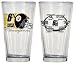 Pittsburgh STEELERS Six Time 6X Super Bowl Champs BEER GLASS