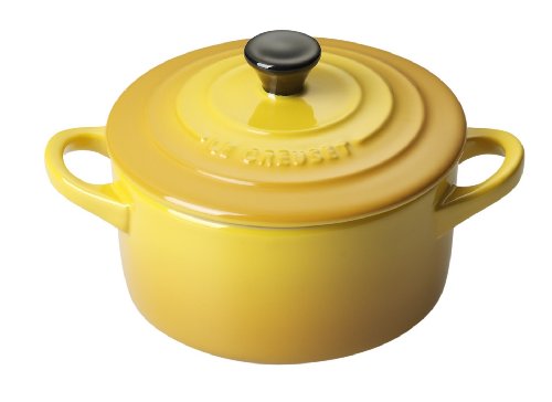 Le Creuset Stoneware Petite 0.25 Litre Round Casserole, Dijon