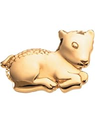 14K Yellow Gold "Beloved Lamb" Brooch -- LIFETIME WARRANTY