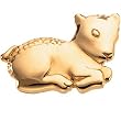 14K Yellow Gold "Beloved Lamb" Brooch