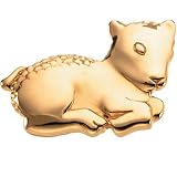 14K Yellow Gold "Beloved Lamb" Brooch