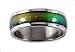 Mood Rings 8mm Solid Stainless Steel 70's Style (10)