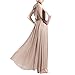 iecool Women's Sexy High Neck Sleeveless Cocktail Party Evening Long Maxi Dress