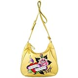 Ed Hardy Jane Eternal Love Crossbody Bag - Gold