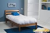 Verona Design Antique Pine Finish Inclined Bed in a Box Bed 30" Solid Pine Bed Frame Only