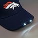 NFL Denver Broncos Dual LED Headlight Adjustable Hat