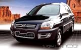 2003-2007 Kia Sportage Chrome Trim Air Intake Cover