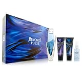 Beyonce Pulse by Beyonce for Women 4 Piece Set Includes: 3.4 oz Eau de Parfum Spray + 2.5 oz Luminous Shower Cream + 2.5 oz Luminous Body Milk + 2.0 oz Sparkling Body Mist