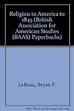 Religion in America to 1865