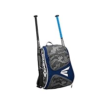 Easton E110BP Baseball/Softball Adult / Youth Tee Ball Backpack Bat Bag - Navy / Camo - New 2016 / 2017
