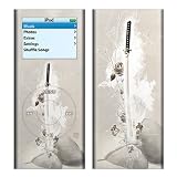 Katana Gold Design Decal Skin Sticker for Apple iPod nano 2G (2nd Generation) 2GB/ 4GB/ 8GB Player