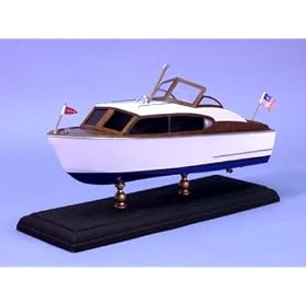 12 1956 Chris Craft 24' Sedan Boat Laser Cut Kit (1 24 Scale) Dumas by Dumas