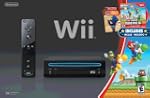 Wii Black Console with New Super Mari...
