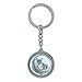 Chinchilla Pet Spinning Round Metal Key Chain Keychain Ring