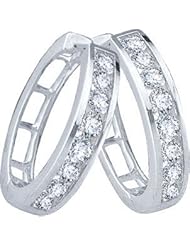 0.25CT-DIA FASHION HOOPS