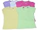Toddler Girls' Cotton Shirt with Bow and Cap Sleeves