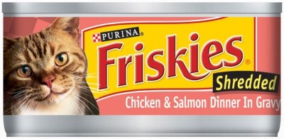 NESTLE PURINA PET CARE CANNED - FRISKIES SHREDDED CHICKEN/SALMON Case 24/5.5 OZ