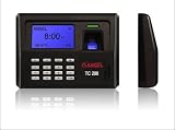 TC200 Fingerprint Biometric Employee Attendance Time Clock with Management Software