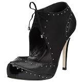 Carvela Women's Aloud High-Cut Lace Up Court,Black,37 EU/7 B(M)US