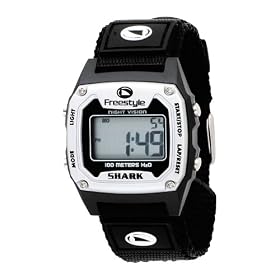 Freestyle Unisex 779024 Shark Classic Silver Nylon Strap Watch
