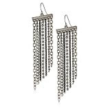 Kenneth Cole New York Blackout Fringe Earrings
