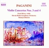Paganini: Violin Concertos Nos. 3 & 4 ( Audio CD ) - B000053W47