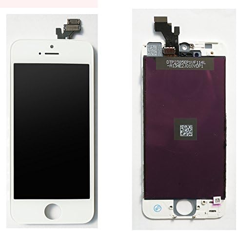 LCD Display+screen Digitizer Glass Lens Assembly for Iphone 5 (white)