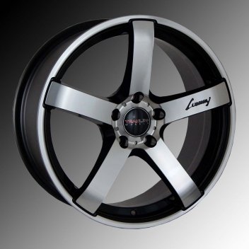 TRAKLite Brake 18X8 5X114 ET40 Machined Gloss Black (Complete Set of 4)