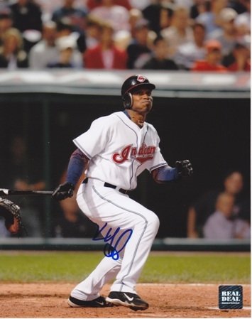 Kenny Lofton Autographed/Hand Signed Cleveland Indians 8x10 Photo