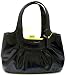 Coach Ergo Black Patent Leather Large Satchel Bag - 12520