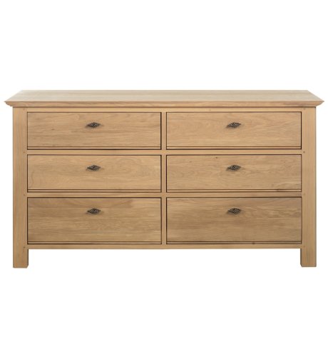 Toulouse 6-Drawer Wide Chest