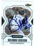Orlando Hudson autographed Baseball Card (Arizona Diamondbacks)