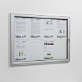 Softline Fl�gelt�r Profi Schaukasten f�r den Innen- und Au�enbereich , 930mm x 1275mm x 30mm, 16x DIN A4