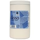 Art Alternatives White Acrylic Gesso - 32 Ounce Jar (946ml)