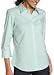 image and picture of IZOD Women's 3/4 Sleeve End On End Solid Top