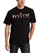 Wisconsin Badgers Short Sleeve Tee Shirt, Black