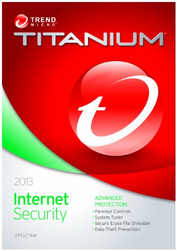 Trend Micro Titanium Internet Security 2013 3-Users
