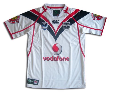 New Zealand Warriors Away Shirt 2012