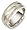 14 Karat Yellow Gold & Titanium 9mm Multi Texture Wedding Band - 4