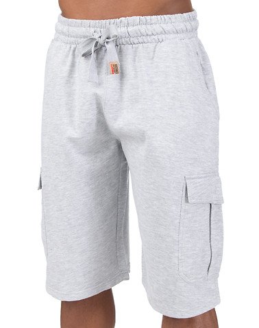 Akademiks Lt Fleece Cargo Shorts Grey Xl