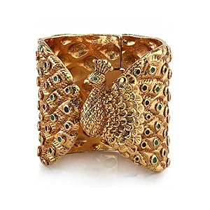 House of Harlow 1960 Peacock Cuff