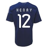 adidas Thierry Henry France Home Replica Soccer Jersey 09/11