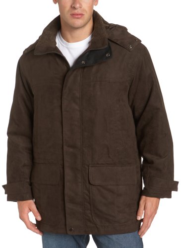 Buy London Fog Men's Micro Suede Zip Out Lined Parka, Dark Olive, Large online at Discounted New and Used prices. Delivered to your door with Off-The-Bookshelf.