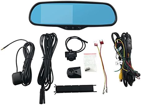 webwatch Car Black Box NO Battery Model connected Car Battery-Heat Resistant-Full HD 1080P H.264 4.3''LCD Car DVR Camera Video Recorder with G-Sensor Night Vision Motion Detection 140 degree wide Angle, Supported up to 32 G