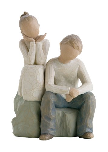 willow tree stores Discount Willow Tree Brother and Sister Figurine, Susan Lordi 26187