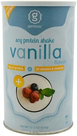 GeniSoy Soy Protein Shake Vanilla -- 22 oz