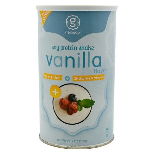 GeniSoy Soy Protein Shake Vanilla -- 22 oz