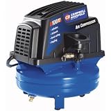 Factory-Reconditioned Campbell Hausfeld FP202800RB 1 Gallon Oil-Free Pancake Air Compressor