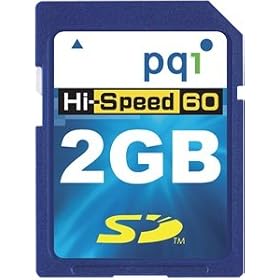 PQI Corp. AE30-2030-0101 pqi 2GB 60X Hi-Speed Secure Digital Memory Card SD by PQI
